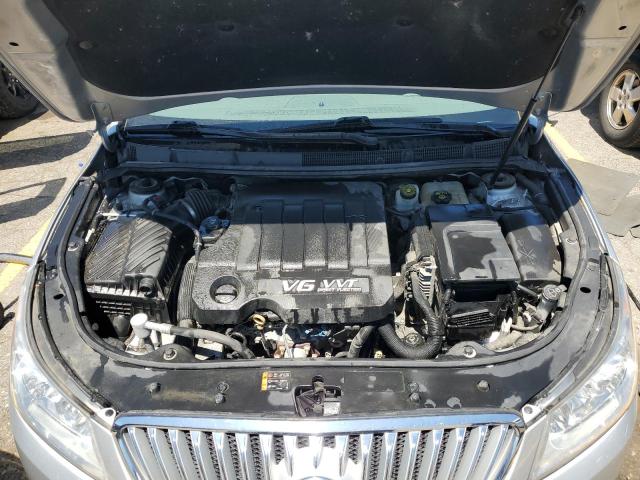 1G4GB5G35CF152990 - 2012 BUICK LACROSSE CONVENIENCE SILVER photo 11