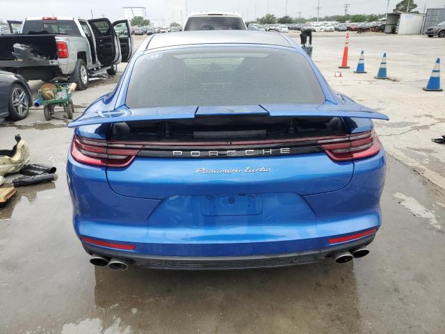 WP0AF2A70HL150839 - 2017 PORSCHE PANAMERA TURBO BLUE photo 6