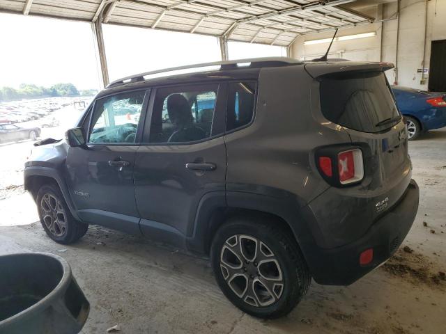 ZACCJBDB7HPG61192 - 2017 JEEP RENEGADE LIMITED GRAY photo 2