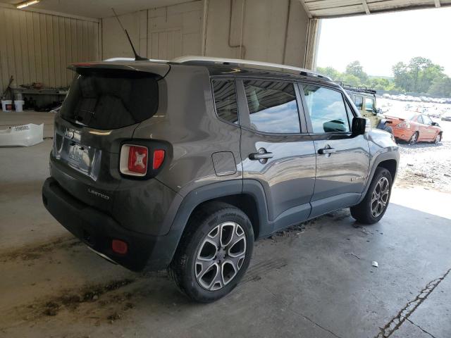 ZACCJBDB7HPG61192 - 2017 JEEP RENEGADE LIMITED GRAY photo 3