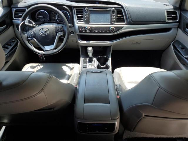 5TDKKRFH9FS046887 - 2015 TOYOTA HIGHLANDER XLE BLACK photo 8