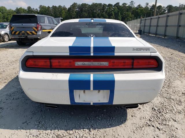 2C3CDYAG0DH536304 - 2013 DODGE CHALLENGER SXT WHITE photo 6