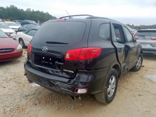 5NMSG13D47H081541 - 2007 HYUNDAI SANTA FE GLS  photo 4