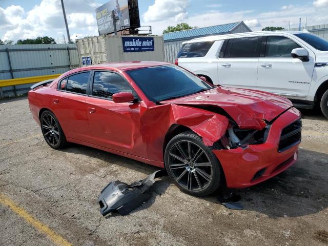 2C3CDXHG5CH258367 - 2012 DODGE CHARGER SXT RED photo 4