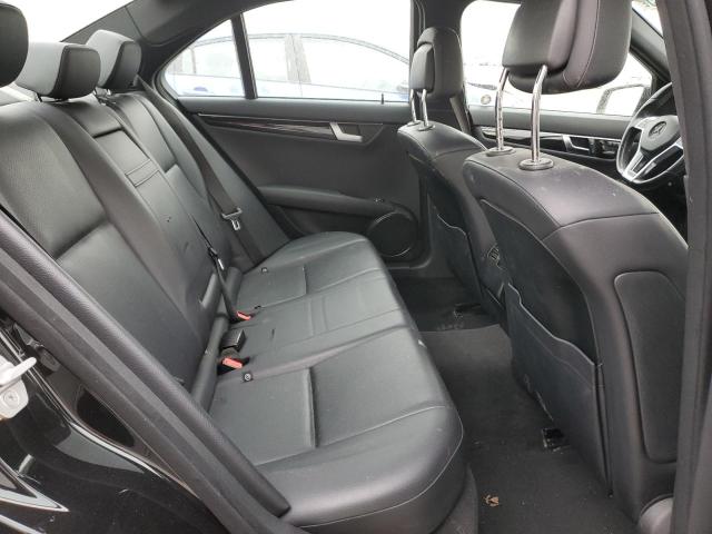 WDDGF8BB5CA722689 - 2012 MERCEDES-BENZ C 300 4MATIC BLACK photo 10