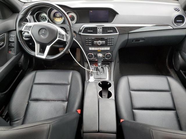 WDDGF8BB5CA722689 - 2012 MERCEDES-BENZ C 300 4MATIC BLACK photo 8