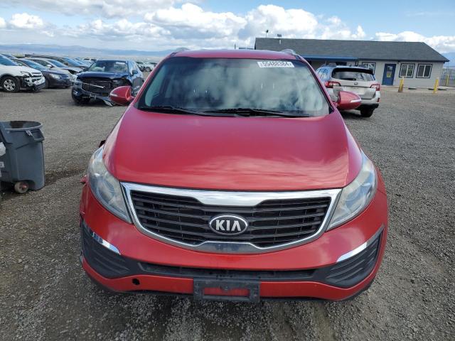 KNDPBCA25D7527717 - 2013 KIA SPORTAGE LX RED photo 5