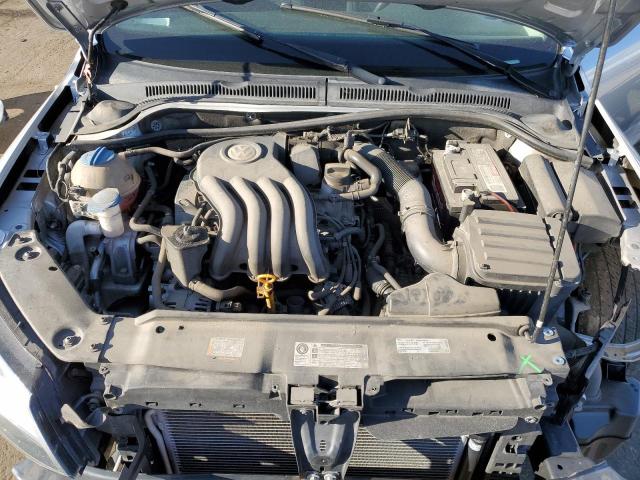 3VW2K7AJ4CM367873 - 2012 VOLKSWAGEN JETTA BASE 银色 照片 11