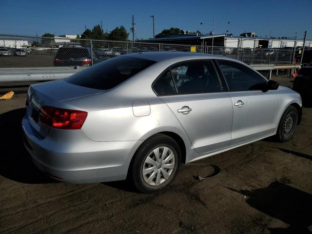 3VW2K7AJ4CM367873 - 2012 VOLKSWAGEN JETTA BASE 银色 照片 3