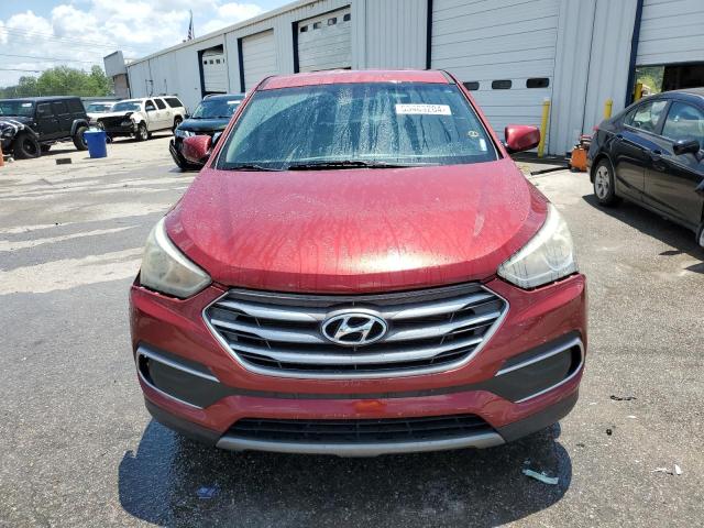 5XYZT3LB5JG506853 - 2018 HYUNDAI SANTA FE S RED photo 5