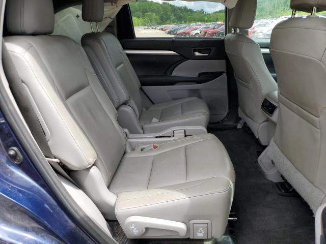 5TDJKRFH2ES033313 - 2014 TOYOTA HIGHLANDER XLE BLUE photo 11