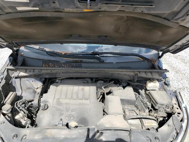 5TDJKRFH2ES033313 - 2014 TOYOTA HIGHLANDER XLE BLUE photo 12