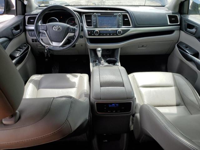 5TDJKRFH2ES033313 - 2014 TOYOTA HIGHLANDER XLE BLUE photo 8