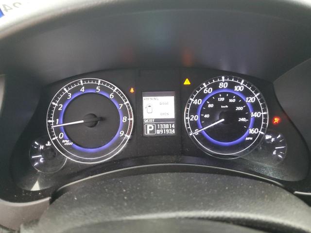 JN1AJ0HR5CM450800 - 2012 INFINITI EX35 BASE Արծաթագույն լուսանկար 9