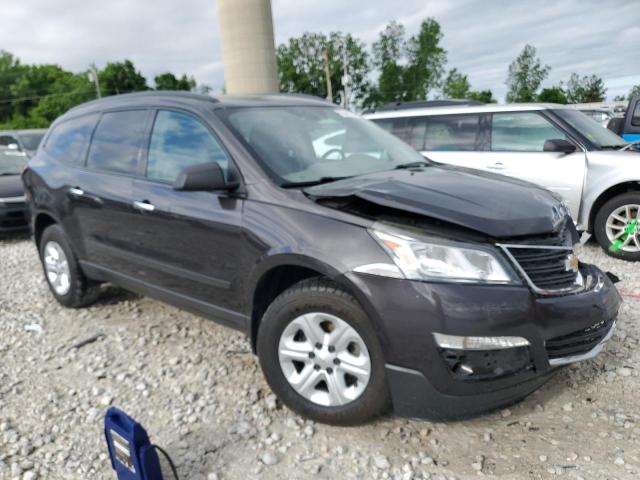 1GNKVFKDXGJ254405 - 2016 CHEVROLET TRAVERSE LS CHARCOAL photo 4