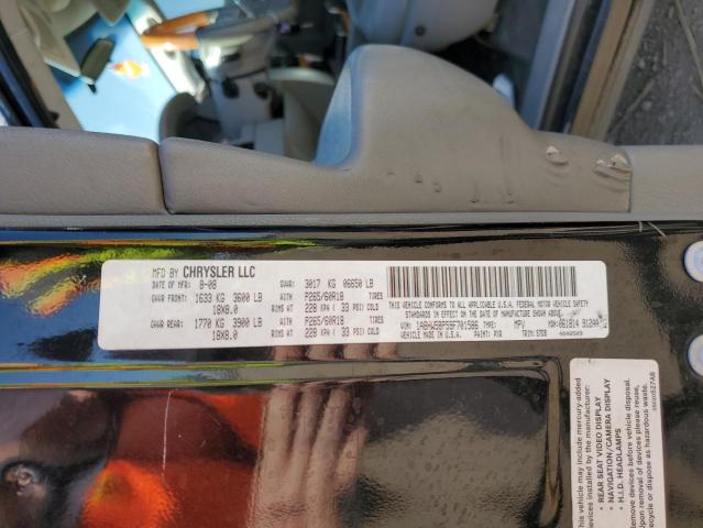 1A8HW58P59F701586 - 2009 CHRYSLER ASPEN LIMITED BLACK photo 13