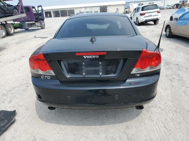 YV1MC68287J018570 - 2007 VOLVO C70 T5 BLACK photo 6