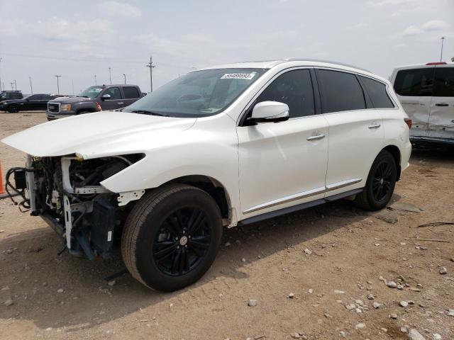 5N1DL0MM4KC563412 - 2019 INFINITI QX60 LUXE WHITE photo 1