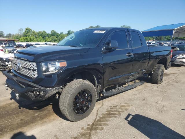 5TFRY5F12MX274942 - 2021 TOYOTA TUNDRA DOUBLE CAB SR/SR5 BLACK photo 1