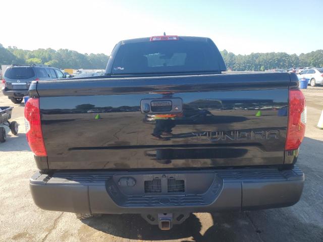 5TFRY5F12MX274942 - 2021 TOYOTA TUNDRA DOUBLE CAB SR/SR5 BLACK photo 6