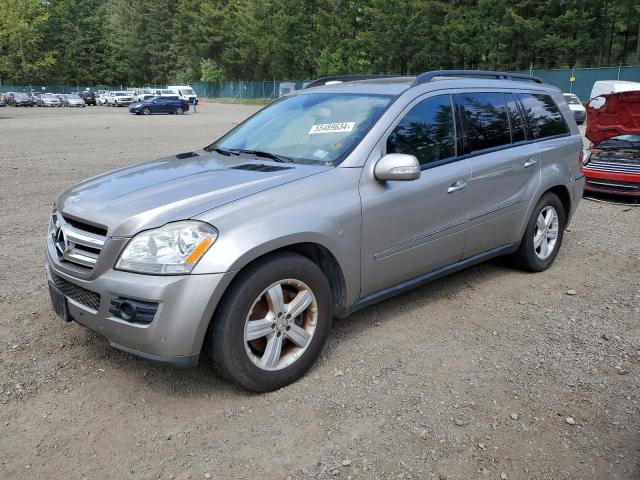 4JGBF71E77A188591 - 2007 MERCEDES-BENZ GL 450 4MATIC SILVER photo 1