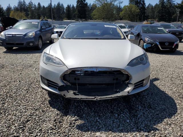 5YJSA1H12EFP51909 - 2014 TESLA MODEL S WHITE photo 5