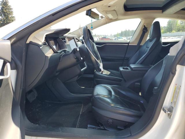 5YJSA1H12EFP51909 - 2014 TESLA MODEL S WHITE photo 7