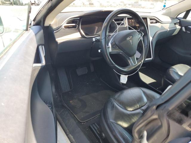 5YJSA1H12EFP51909 - 2014 TESLA MODEL S WHITE photo 8