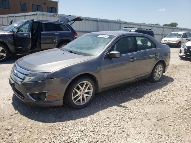 3FAHP0JA1CR126030 - 2012 FORD FUSION SEL GRAY photo 1