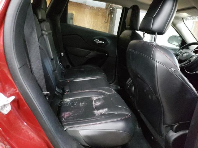 1C4PJMBS3EW132305 - 2014 JEEP CHEROKEE TRAILHAWK BURGUNDY photo 11