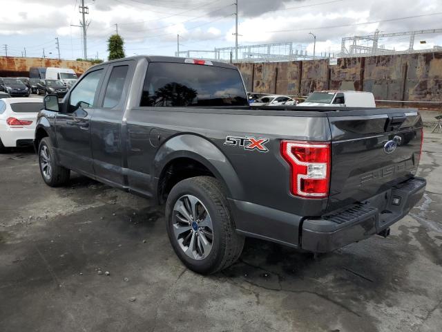 1FTEX1CP4LKF04267 - 2020 FORD F150 SUPER CAB GRAY photo 2