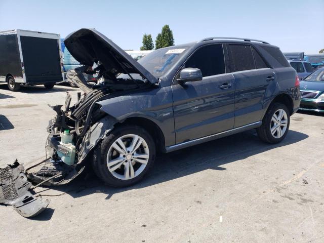 4JGDA5HB6CA033886 - 2012 MERCEDES-BENZ ML 350 4MATIC GRAY photo 1