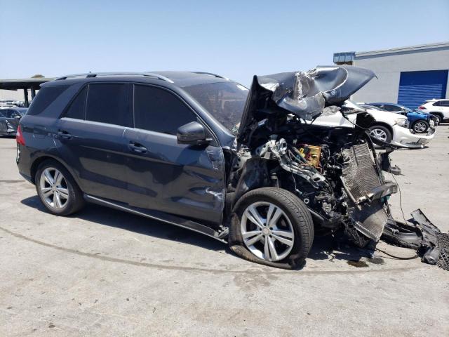 4JGDA5HB6CA033886 - 2012 MERCEDES-BENZ ML 350 4MATIC GRAY photo 4