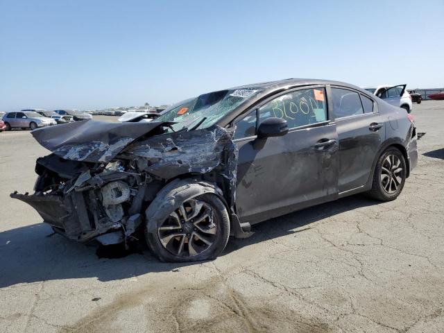 19XFB2F99DE220448 - 2013 HONDA CIVIC EXL 灰色 照片 1