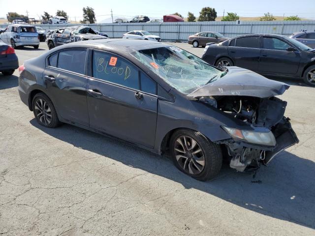 19XFB2F99DE220448 - 2013 HONDA CIVIC EXL 灰色 照片 4