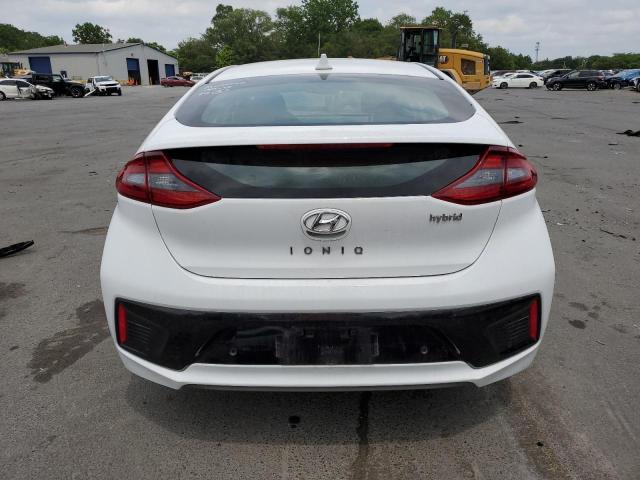 KMHC05LC2JU090872 - 2018 HYUNDAI IONIQ LIMITED WHITE photo 6