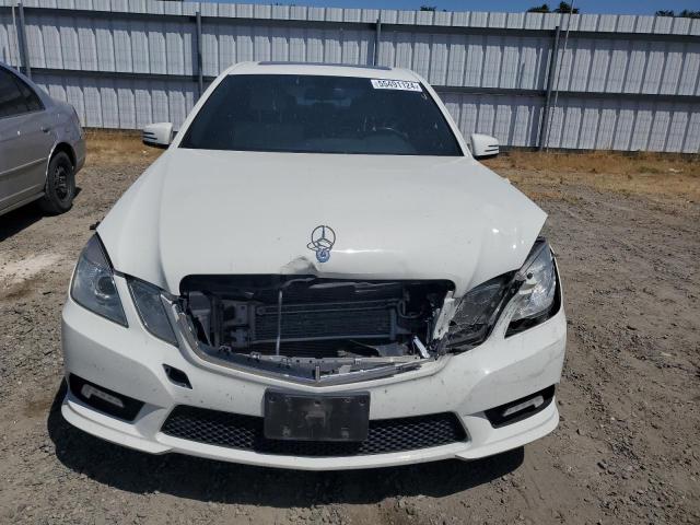 WDDHF2EB1BA467972 - 2011 MERCEDES-BENZ E 350 BLUETEC WHITE photo 5