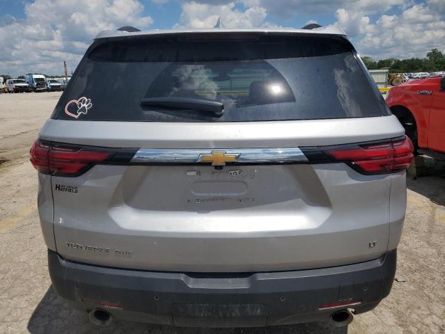 1GNEVGKW3NJ150873 - 2022 CHEVROLET TRAVERSE LT SILVER photo 6