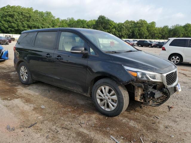 KNDMB5C10H6227601 - 2017 KIA SEDONA LX BLACK photo 4