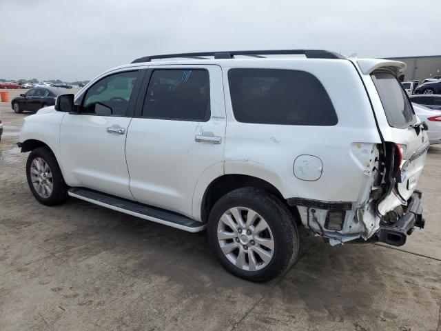 5TDYY5G13GS063222 - 2016 TOYOTA SEQUOIA PLATINUM WHITE photo 2