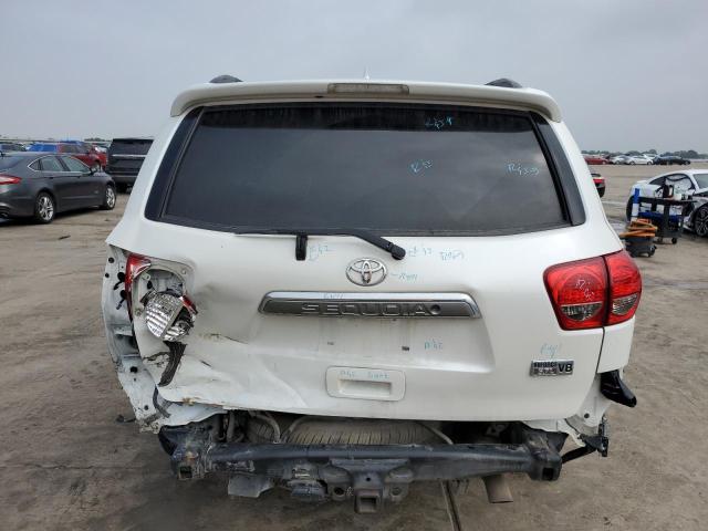 5TDYY5G13GS063222 - 2016 TOYOTA SEQUOIA PLATINUM WHITE photo 6