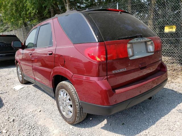 3G5DA03L26S528457 - 2006 BUICK RENDEZVOUS CX RED photo 2