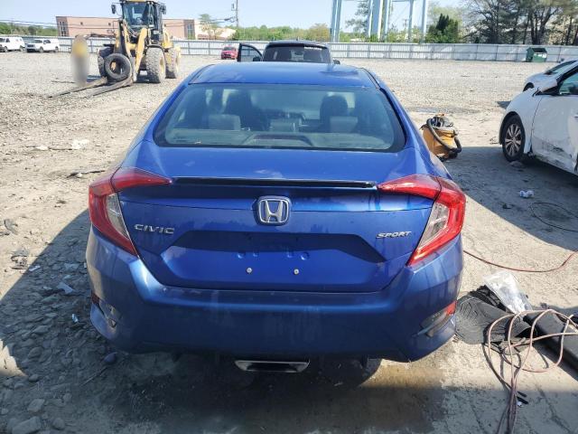 2HGFC2F82LH570500 - 2020 HONDA CIVIC SPORT 蓝色 照片 6
