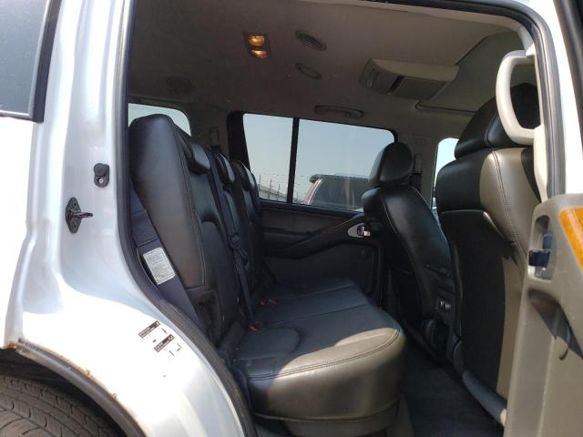 5N1AR18W87C631964 - 2007 NISSAN PATHFINDER LE WHITE photo 10