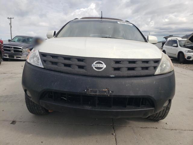 JN8AZ08W65W405632 - 2005 NISSAN MURANO SL WHITE photo 5