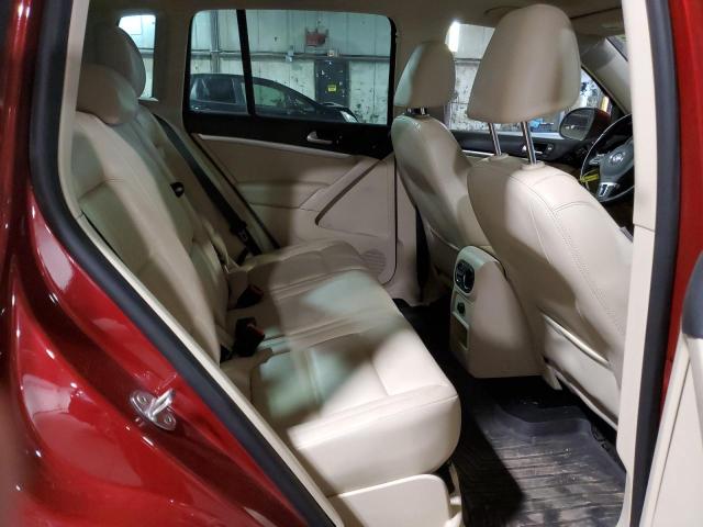 WVGBV3AX1DW086960 - 2013 VOLKSWAGEN TIGUAN S 勃艮第红 照片 11