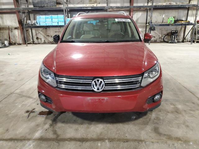 WVGBV3AX1DW086960 - 2013 VOLKSWAGEN TIGUAN S 勃艮第红 照片 5