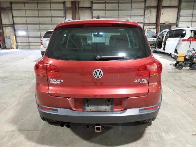 WVGBV3AX1DW086960 - 2013 VOLKSWAGEN TIGUAN S 勃艮第红 照片 6