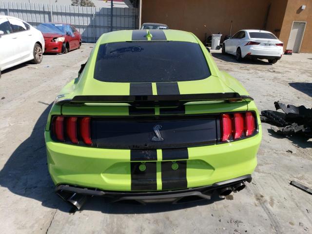 1FA6P8SJ7L5504049 - 2020 FORD MUSTANG SHELBY GT500 GREEN photo 6