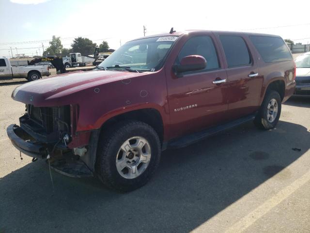 1GNUKJE32AR111755 - 2010 CHEVROLET SUBURBAN K1500 LT MAROON photo 1